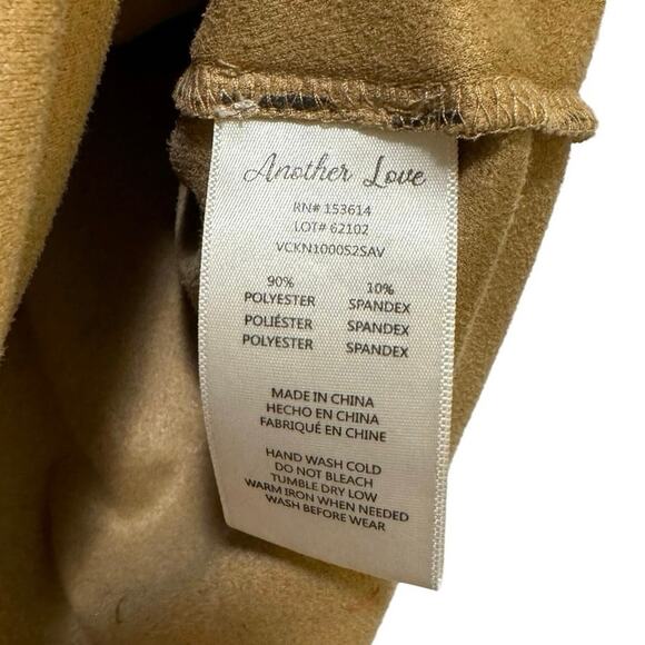 Another love shirt PHOENIX SUEDE V-NECK POCKET TEE SAVANNAH Medium animal print - Picture 6 of 6